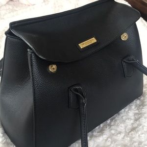 NWT London Fog Black Satchel